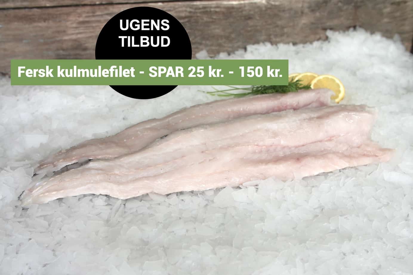Fersk kulmulefilet